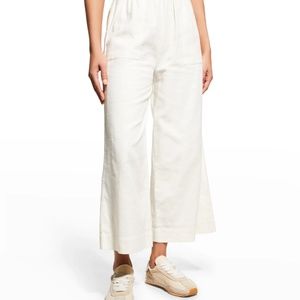 Laude the Label Everyday Iconic Cropped Pant, Ivory